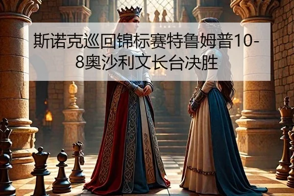 斯诺克巡回锦标赛特鲁姆普10-8奥沙利文长台决胜
